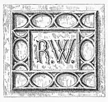 Monogram of Sir Richard Weston