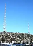 The radio masts in Lahti, symbols for the city