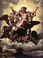 Ezekiel’s Vision by Raphael, c. 1518, Renaissance painting.
