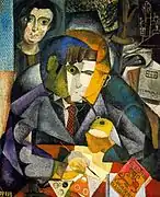 Diego Rivera, 1915, Portrait of Ramón Gómez de la Serna, 109.6 × 90.2&nbsp;cm. Latin American Art Museum of Buenos Aires