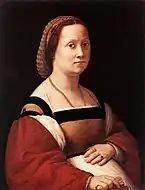 RaphaelLa Donna Gravida. 66 × 52&nbsp;cm.