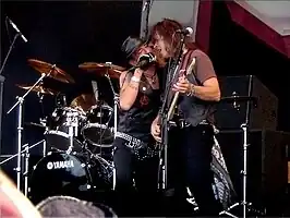 Ratt performing at the
Sweden Rock Festival, 2008.