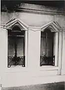 Raymond Duchamp-Villon, 1912, Projet d'hôtel, La Maison Cubiste (Cubist House) detail, Armory Show records, Archives of American Art