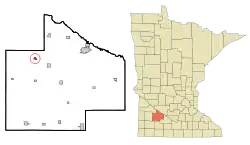 Cities and townships of Redwood County