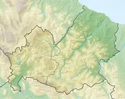 2002 Molise earthquakes is located in Molise