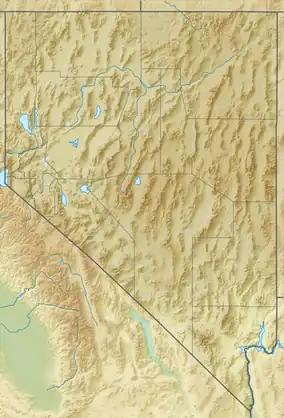 Paradise is located in Nevada