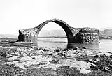 Zengid Ain Diwar Bridge. Built under Qutb al-Din Mawdud, from 1146 to 1163 CE. Cizre.