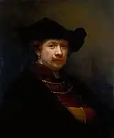 Rembrandt, Self-Portrait in a Flat Cap, 1642