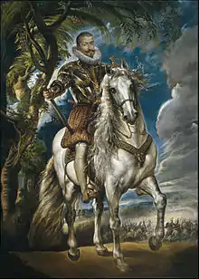 Equestrian portrait of the Duke of Lerma, 1603, Prado Museum