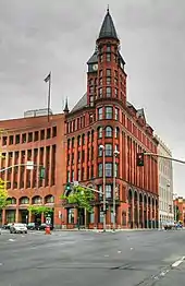 The Spokesman-Review building