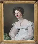 Mrs Ellen Robertson-Bruce painted in 1820