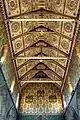 The ceiling looking west