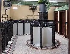 Urinals in the Rothesay Victorian Toilets, Rothesay, Bute (c.1899)