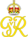 The most common variant of King George VI's cypher
