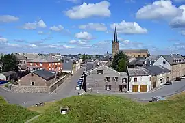 A general view of Rocroi
