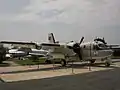 Various aircraft in the open-air museum