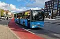 An Iveco Crossway, similar to those purchased by the municipality.