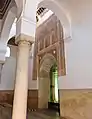 The doorway from the Chamber of the Mihrab to the Chamber of the Twelve Columns