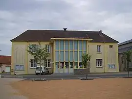 The town hall in Saint-Sylvestre-Pragoulin