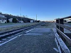 Former Via Rail Canada Station Platform, rue Marchildon'