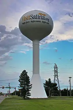 Salina water tower (2013)