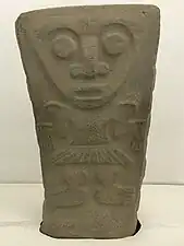 A pre-Columbian stone sculpture from the San Agustín culture