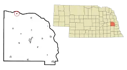 Location of Morse Bluff, Nebraska
