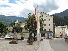 View to a street