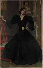 Señora de Sorolla in Black, 1906, Metropolitan Museum of Art.