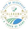 Official seal of Aliceville, Alabama