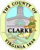 Official seal of Clarke County