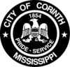 Official seal of Corinth, Mississippi