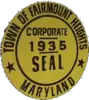 Official seal of Fairmount Heights, Maryland
