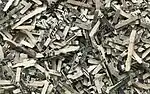 Shreds of unfit US dollar notes with a typical size of less than 1.5 mm × 16 mm