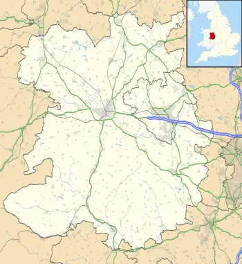 Buildwas is located in Shropshire
