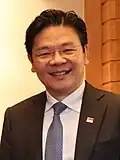 Shun'ichi Suzuki and Lawrence Wong at the Japanese MoF 20230525 (1) (cropped).jpg