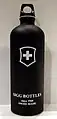A contemporary metal bottle (Sigg)