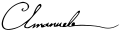 Charles Emmanuel IV's signature