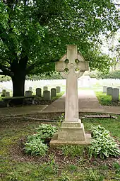 The gravestone of Mother Theodore.