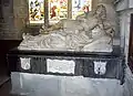 Monument of Sir Hugh Smithson, 1st Baronet (d.1670), St John the Baptist's Church, Stanwick, Yorks.
