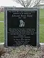 Memorial to Edward Rowe Snow, who fought to preserve Fort Warren