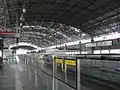 Line 9 platform of Songjiang University Town