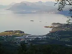 Sørvik in Harstad is at the southern tip of Troms