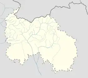 Akhalgori / Leningor is located in South Ossetia