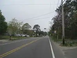 South Toms River as seen from Dover Road (CR 530)