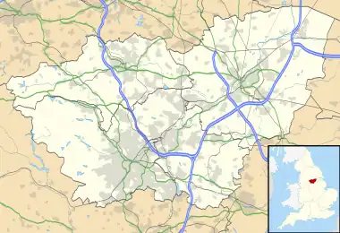 Sharrow is located in South Yorkshire