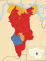 Southwark 2014 results map