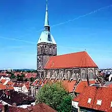 St Andreaskirche, Hildesheim, 114&nbsp;m high steeple