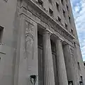 Entrance columns