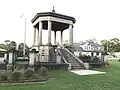 St Marys War Memorial, along Great Western highway. The memorial was built in honour of the deceased war veterans who perished during the First (1914 - 1918) and Second World (1939 -1945) Wars, the Korean war (1950 - 1953), the Vietnam War (1955 - 1975), and the Malayan Emergency (1948 - 1960)
